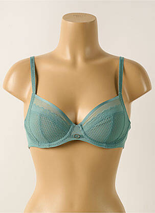 Soutien-gorge légère et transparente haut soutien-gorge emboitant vert CHANTELLE femme