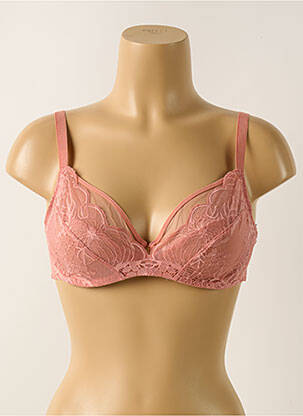 Soutien-gorge légère et transparente haut soutien-gorge emboitant rose CHANTELLE femme