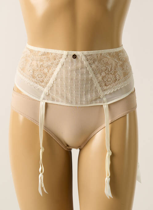 Guêpière/Porte-jarretelle beige CHANTELLE pour femme