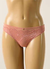 Tanga rose CHANTELLE pour femme seconde vue