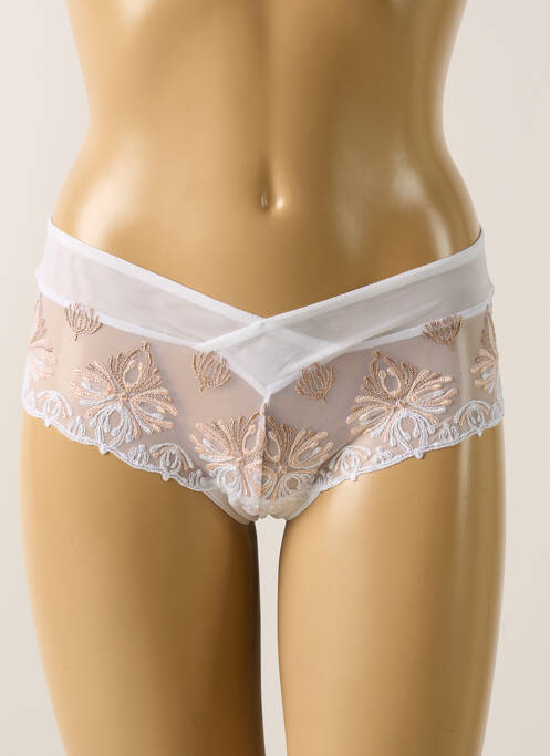 Shorty blanc CHANTELLE pour femme