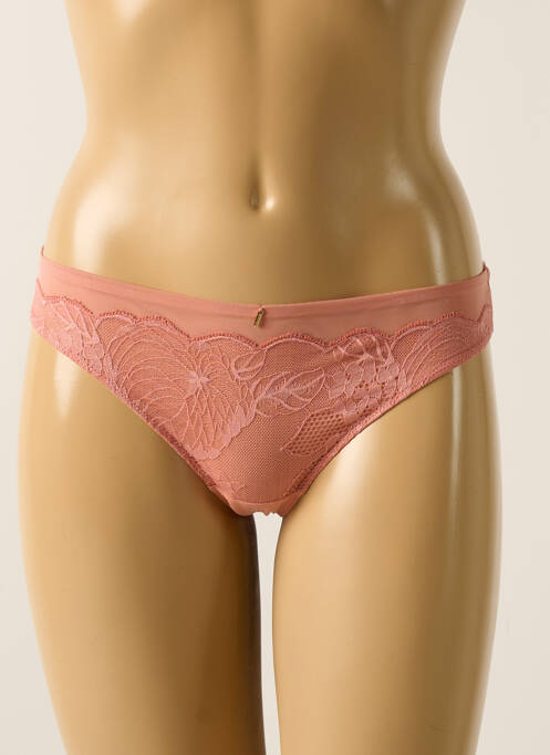 Tanga rose CHANTELLE pour femme