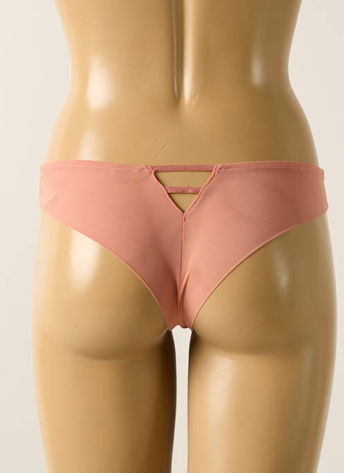 Tanga rose CHANTELLE pour femme