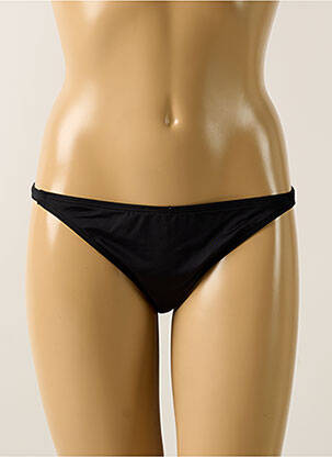 Bas de maillot de bain effet matière satinée culotte noir AUBADE femme