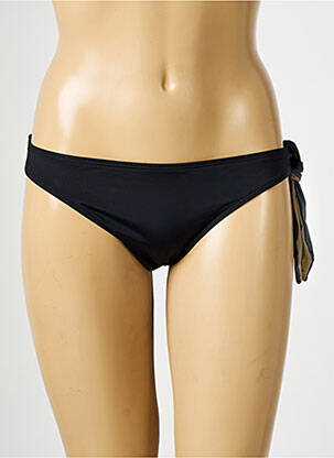 Bas de maillot de bain tissage satiné culotte noir AUBADE femme