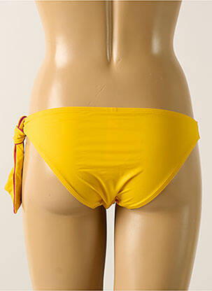 Bas de maillot de bain réversible culotte jaune AUBADE femme