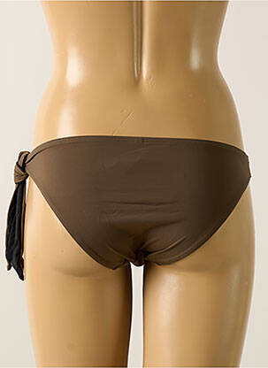 Bas de maillot de bain réversible culotte vert AUBADE femme