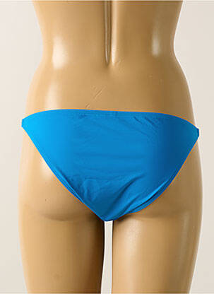 Bas de maillot de bain effet matière satinée culotte bleu AUBADE femme