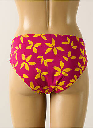 Bas de maillot de bain imprimé fantaisie culotte rose AUBADE femme