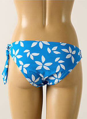 Bas de maillot de bain imprimé fantaisie culotte bleu AUBADE femme