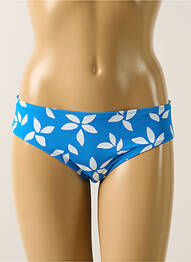 Bas de maillot de bain imprimé fantaisie culotte bleu AUBADE femme