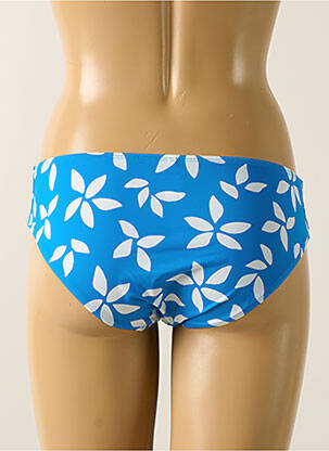 Bas de maillot de bain imprimé fantaisie culotte bleu AUBADE femme