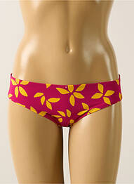 Bas de maillot de bain imprimé fantaisie culotte rose AUBADE femme