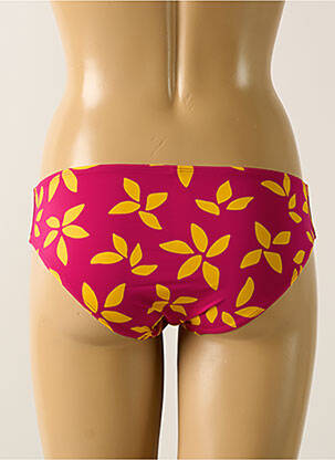Bas de maillot de bain imprimé fantaisie culotte rose AUBADE femme