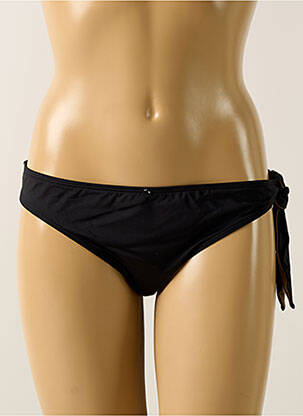 Bas de maillot de bain effet matière satinée culotte noir AUBADE femme