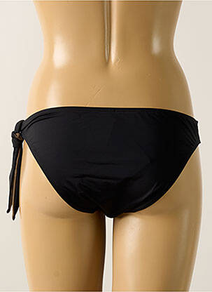 Bas de maillot de bain effet matière satinée culotte noir AUBADE femme