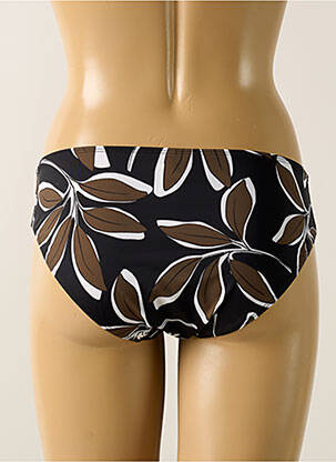Bas de maillot de bain imprimé fantaisie shorty noir AUBADE femme
