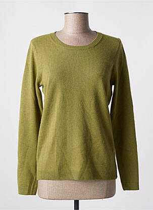 Pull vert CASHMERE FEELING pour femme