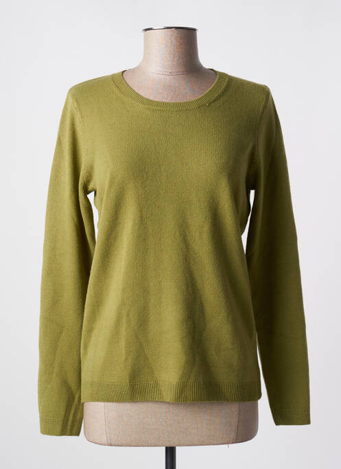 Pull vert CASHMERE FEELING pour femme