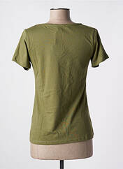 T-shirt vert FELINO pour femme seconde vue