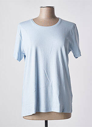 T-shirt bleu M.X.O pour femme