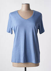 T-shirt bleu M.X.O pour femme seconde vue