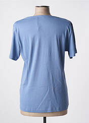 T-shirt bleu M.X.O pour femme seconde vue