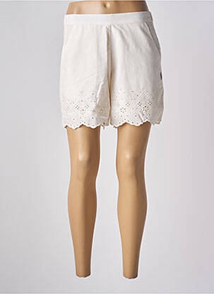 Short coupe droite taille haute beige LEE COOPER femme
