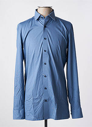 Chemise manches longues bleu OLYMP pour homme