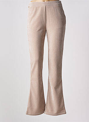 Pantalon flare coupe évasée beige LEE COOPER femme