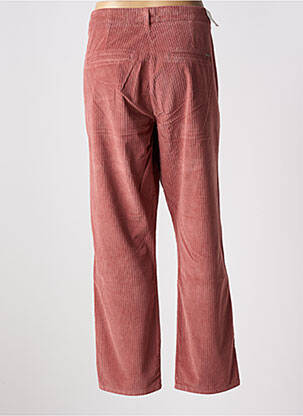 Pantalon droit poches marron KANOPE femme