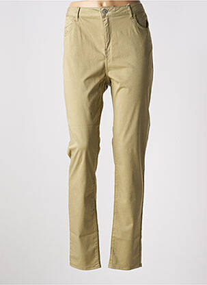 Pantalon slim poches beige KANOPE femme