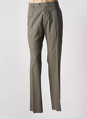 Pantalon droit coupe droite vert GIANNI MARCO homme