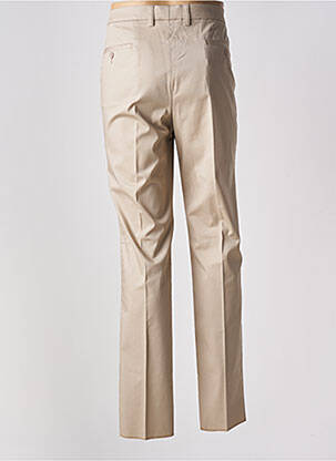 Pantalon droit coupe droite beige GIANNI MARCO homme