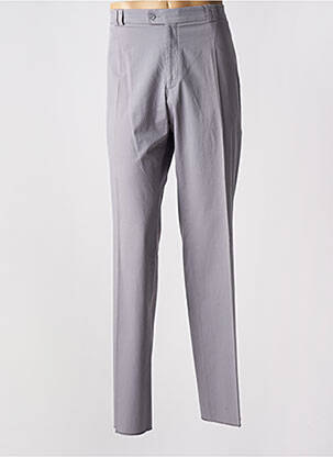 Pantalon droit coupe droite gris GIANNI MARCO homme