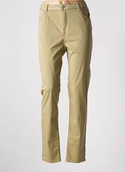 Pantalon slim beige KANOPE pour femme seconde vue
