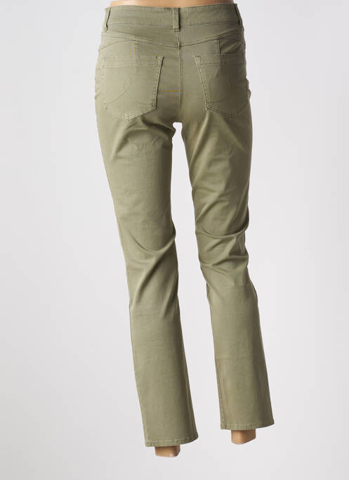 Pantalon 7/8 poches vert ÉTYMOLOGIE femme