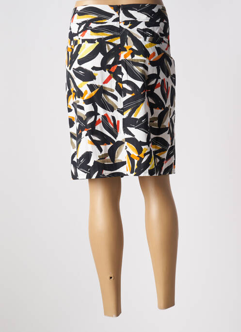 Jupe mi-longue noir FELINO pour femme