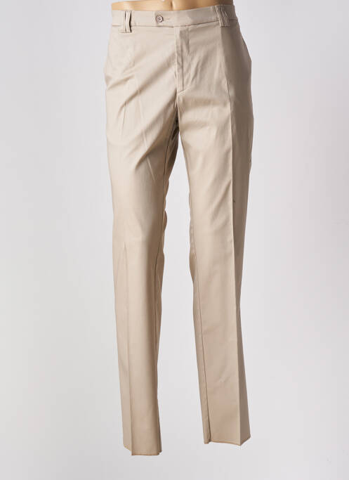 Pantalon droit beige GIANNI MARCO pour homme