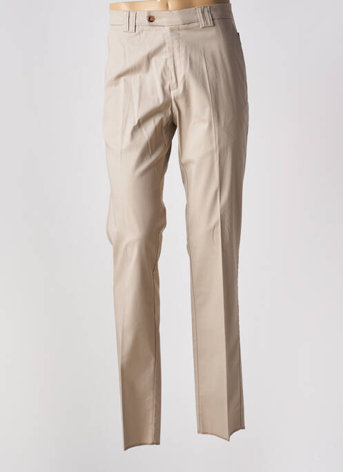 Pantalon droit beige GIANNI MARCO pour homme