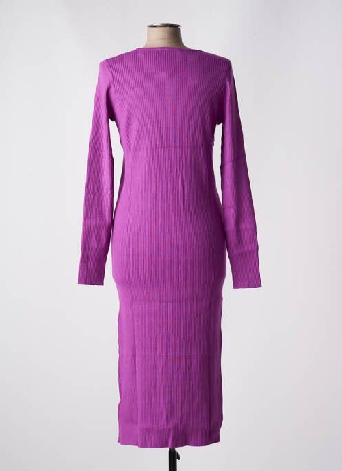 Robe mi-longue violet EDC pour femme