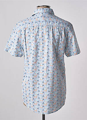 Chemise manches courtes poches bleu LEE COOPER homme