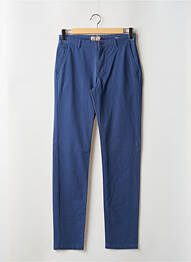 Pantalon chino stretch taille normale bleu LA SQUADRA homme