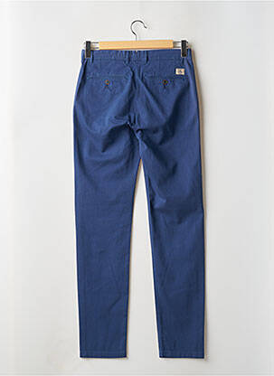 Pantalon chino stretch taille normale bleu LA SQUADRA homme