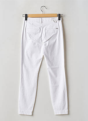 Pantalon 7/8 stretch taille normale blanc KANOPE femme