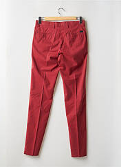 Pantalon chino rouge GIANNI MARCO pour homme seconde vue