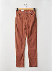 Pantalon droit marron KANOPE pour femme seconde vue