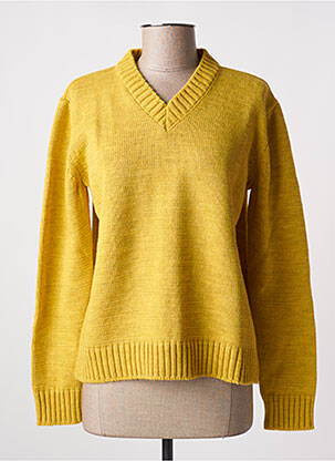 Pull jaune FELINO pour femme