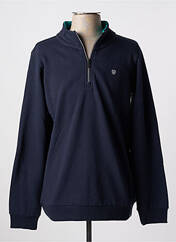 Sweat-shirt bleu CAMBRIDGE pour homme seconde vue