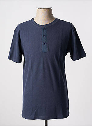 T-shirt bleu LEE COOPER pour homme